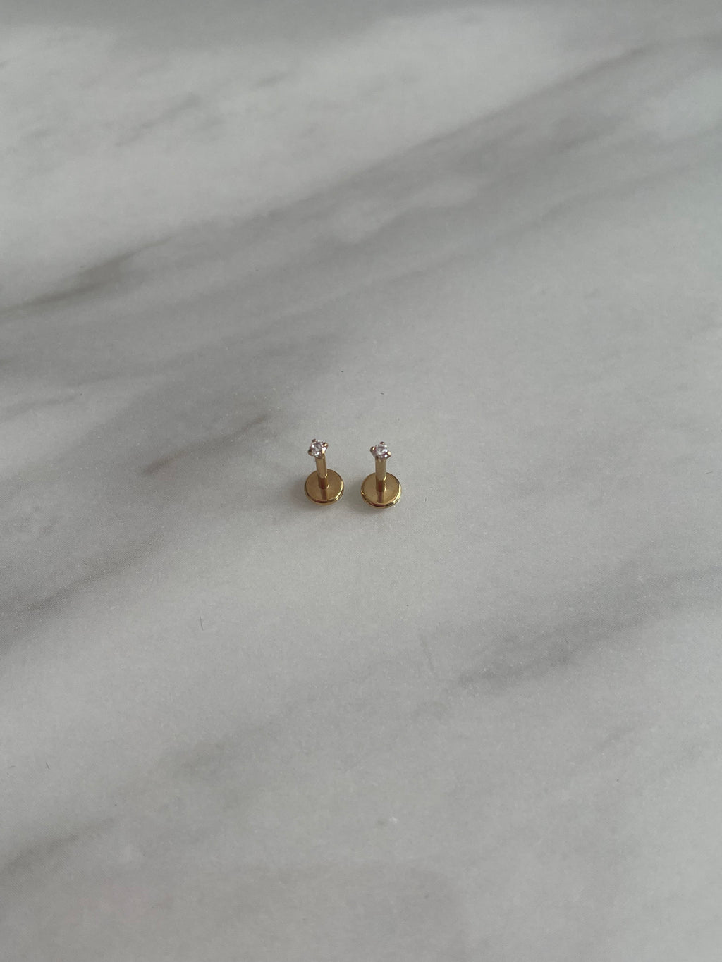 18k Gold Plated Stainless Steel Studs