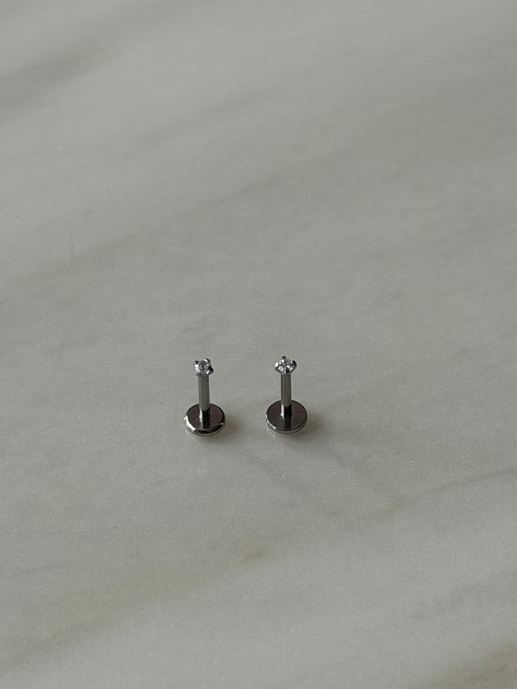 18k Gold Plated / 316L Silver Stainless Steel Studs
